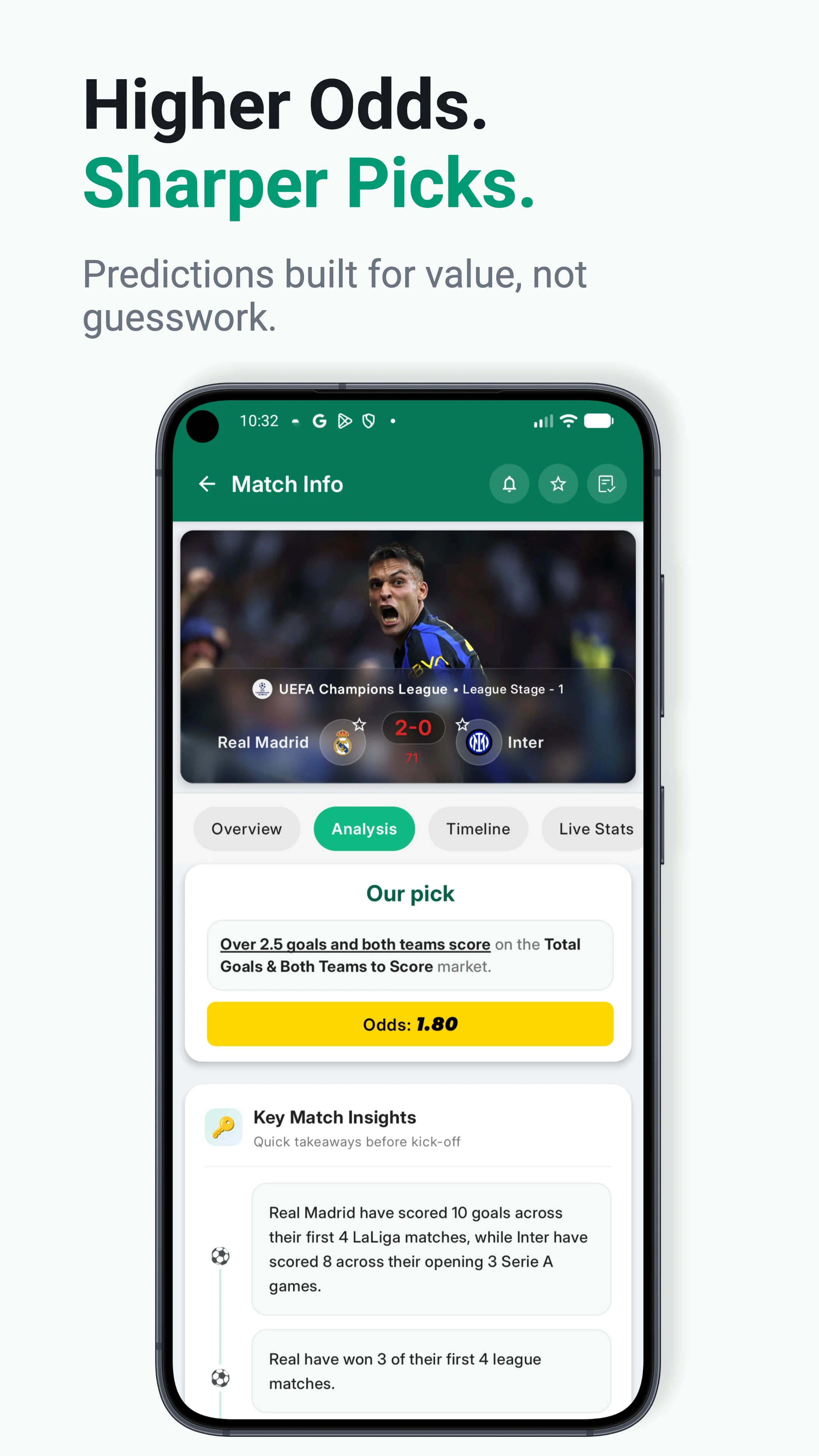 PronoFoot+ Football Tips screenshot