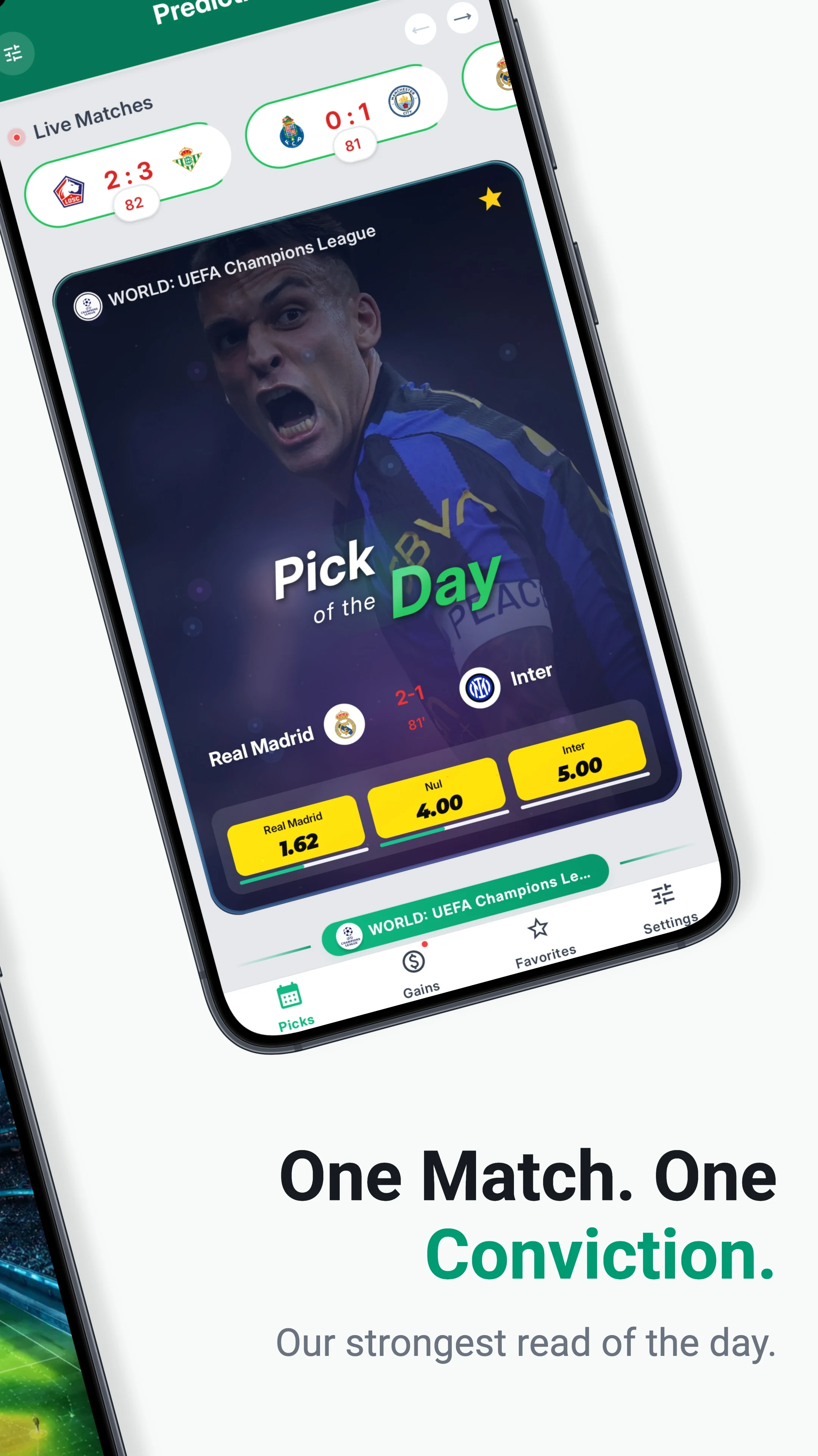 PronoFoot+ Football Tips screenshot